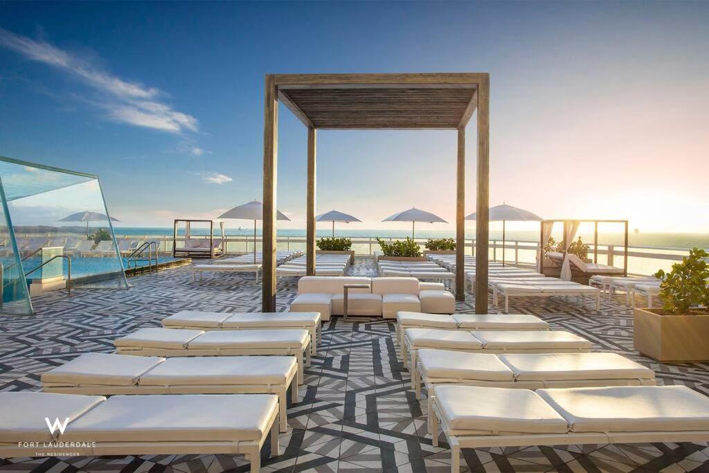 1 Bedroom With Ocean And City Views! Fort Lauderdale Zewnętrze zdjęcie
